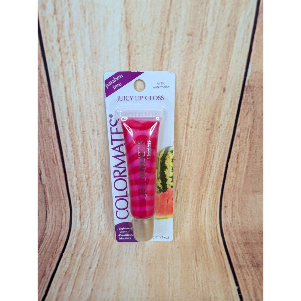Colormates Lip Gloss Watermelon 67116 High Shine Moisturizing Paraben Free